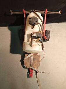 lot 24 image: Fimco motorized pull behind sprayer