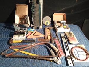 lot 344 image: Box of tools including impact wrench