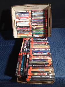 lot 294 image: 2 Boxes of DVDs