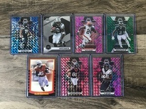 lot 404 image: Lot of 7 Football Cards - Darius Slay Jr. - DK Metcalf - Curtis Martin and More