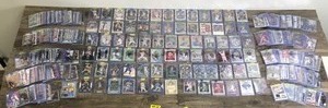 lot 418 image: Lot of 250 Plus Sports Cards - Inserts - Rookies - Stars (Basketball - Hockey - Football & Baseball)