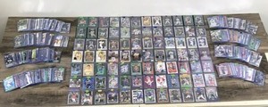 lot 420 image: Lot of 250 Plus Sports Cards - Inserts - Rookies - Stars (Looks like its Mainly Baseball - Football & Basketball)