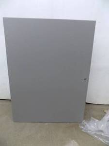 lot 8 image: Hoffman R8405-CSD483612   Wall Mounted Enclosure (Gray Steel) 48.00 x 36.00 x 12.00    In Box