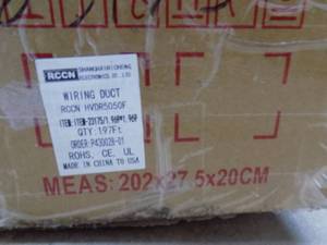 lot 56 image: 197 - RCCN Wire Duct #HVDR5050F