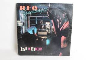 lot 47 image: REO Speedwagon Hi Infidelity Vinyl Record Album