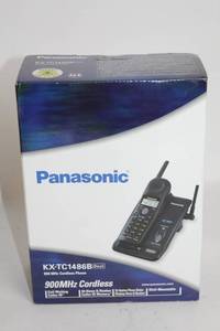 lot 94 image: Unopened Panasonic KX-TC1486B 900MHz Cordless Phone