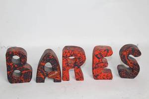 lot 117 image: Collectible Bears Painted Sculptures by Jayne Lazo