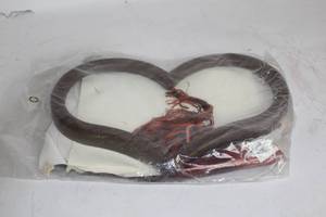 lot 147 image: Vintage Cross-Stitch Kit with Heart Frame and Bear Welcome Design