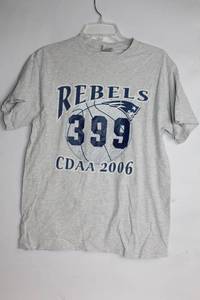 lot 210 image: Medium Fruit of the Loom Rebels Graphic T-Shirt CDAA 2006