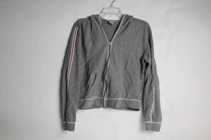 lot 224 image: Gray Meridian Sportswear Medium Zip-Up Hoodie