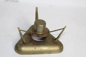 lot 244 image: Vintage Brass Alcohol Burner Stand