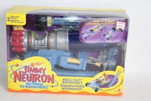 lot 266 image: Sealed Jimmy Neutron Boy Genius Build & Blast Air Rocket Set