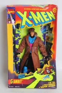 lot 271 image: 1990s X-Men Gambit Deluxe Edition Action Figure 10-inch