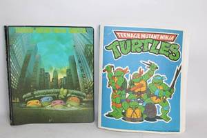 lot 273 image: Set of 2 Vintage Teenage Mutant Ninja Turtles Binders