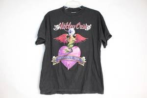 lot 295 image: Vintage Motley Crue Band T-Shirt XL Dr. Feelgood Design