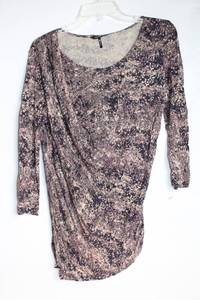 lot 305 image: Daisy Fuentes M Womens Long Sleeve Tunic Top