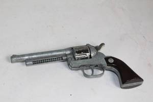 lot 320 image: Antique Metal Cap Gun Revolver, C Castell, Spain