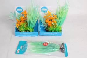 lot 336 image: Set of 3 Glow in the Dark Aquarium Plants