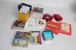 lot 340 image: Collection of Assorted Card and Trivia Games Set
