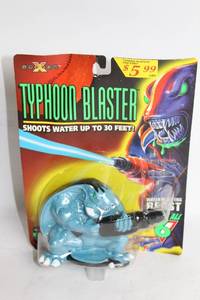 lot 378 image: Typhoon Blaster Water Shooting Action Figure Collectible - Hammer Head