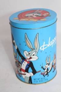 lot 399 image: Warner Bros Bugs Bunny 50th Anniversary Collectible Tin