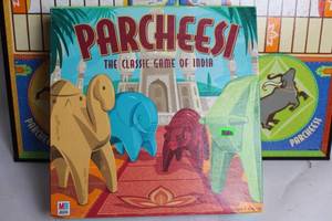 lot 405 image: Parcheesi The Classic Game of India - Complete Board Game Set for Ages 6 and Up