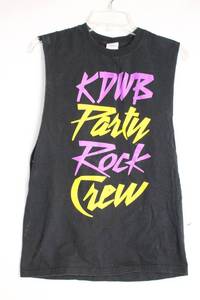 lot 431 image: KDWB Party Rock Crew Sleeveless Shirt - Small