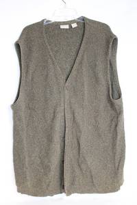lot 448 image: Fieldgear XXL Cotton Knit Sweater Vest in Olive
