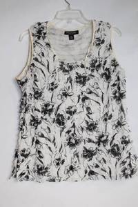 lot 456 image: Perceptions New York Floral Sleeveless Top Size 14