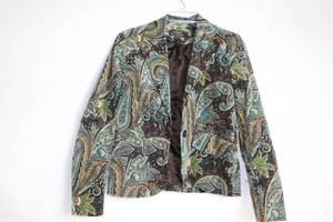 lot 472 image: Womens Tribal Stretch Extensible Patterned Jacket Size 2