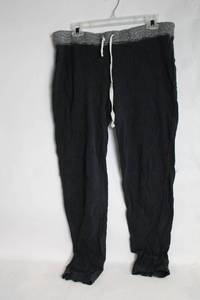 lot 480 image: J. Crew Mens XL Black Sweatpants with Drawstring