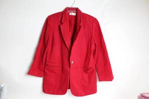 lot 482 image: Finity Red Womens Blazer