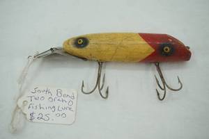 lot 2 image: AntiqueVintage South Bend Two Oreno Fishing Lure