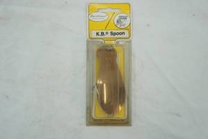 lot 45 image: Vintage KB Spoon Lure in original packaging