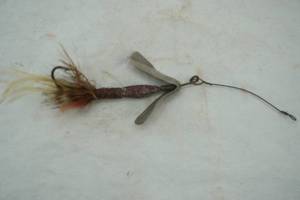 lot 129 image: Vintage spinner bait lure