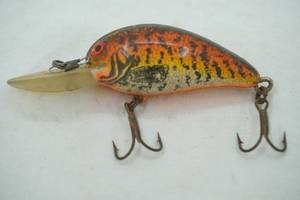 lot 160 image: Vintage Bomber Model A Rattling Fishing Lure