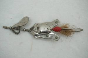 lot 199 image: Vintage Al Foss Frog No 12. 1918 Fishing Lure