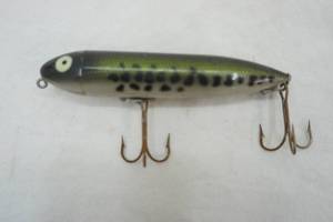 lot 211 image: Vintage Original Heddon Zara Spook Lure