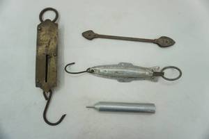 lot 322 image: AntiqueVintage Fishing Scales (1896)