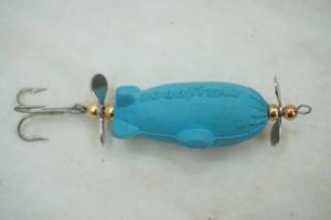 lot 365 image: Vintage Goodyear rubber blimp novelty lure