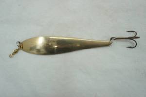 lot 417 image: Vintage Dirigold silver minnow type lure