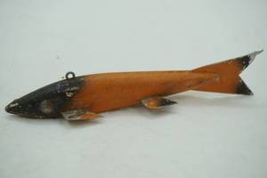 lot 490 image: Vintage Ice Spearing Decoy