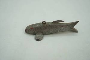 lot 496 image: Vintage Ice Spearing Decoy