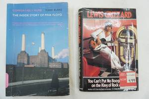 lot 536 image: Book Lot Inside Story of Pink Floyd & You Cant Put No Boogie-Woogie on the King of Rock and Roll