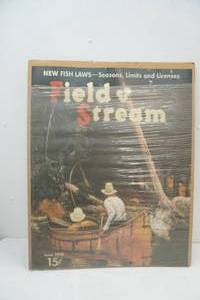 lot 553 image: Field & Stream Poster June 1940 23x29.5