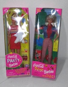 lot 523 image: Coca-Cola, Coke Picnic And Party Barbie New In Box.