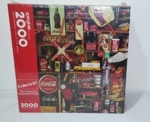 lot 561 image: Coca-Cola, Coke New Vintage 2000 Pc Puzzle. Circa 1987