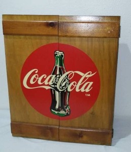 lot 567 image: Coca-Cola, Coke Wood Display Box.
