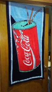 lot 587 image: Coca-Cola, Coke  Beach Towels (2)