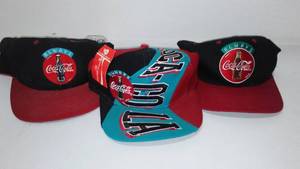 lot 625 image: Coca-Cola, Coke  Always Baseball Hats (3)